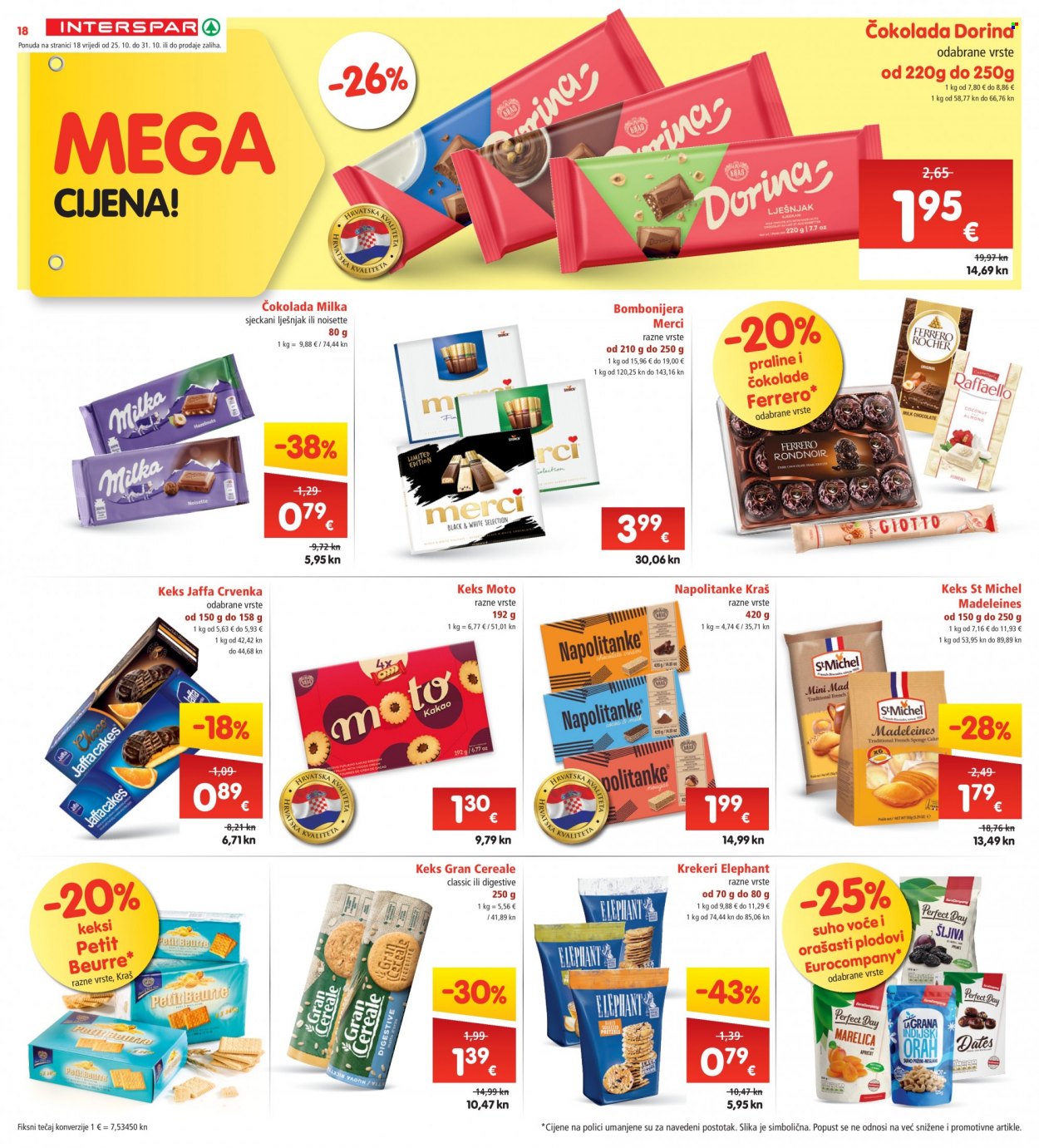 INTERSPAR katalog - 25.10.2023. - 31.10.2023. Stranica 18