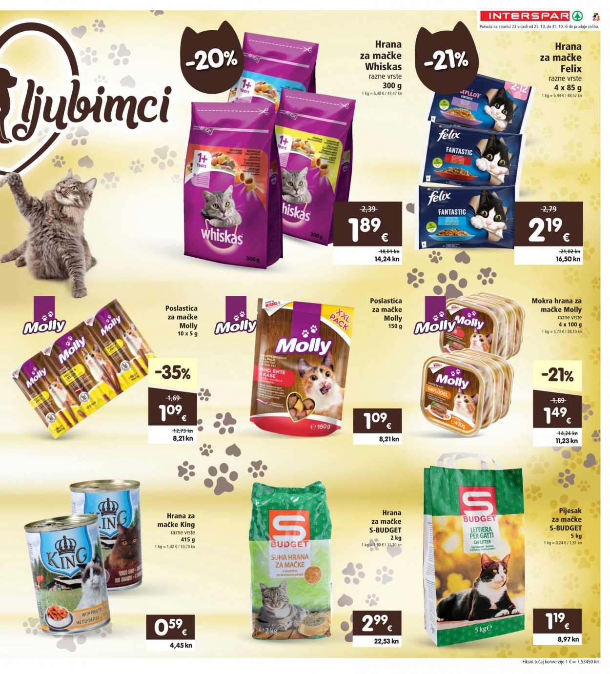 INTERSPAR katalog - 25.10.2023. - 31.10.2023. Stranica 23
