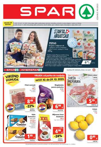 SPAR katalog - 25.10.2023. - 31.10.2023.