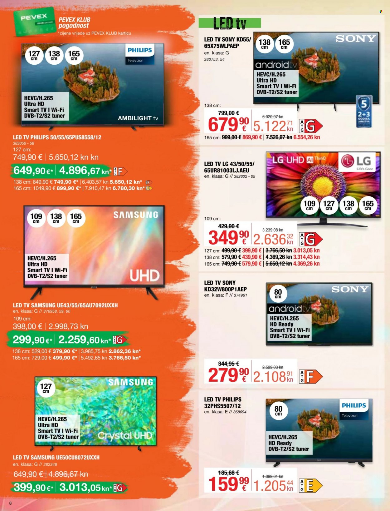 Pevex katalog - 26.10.2023. - 21.11.2023. Stranica 8