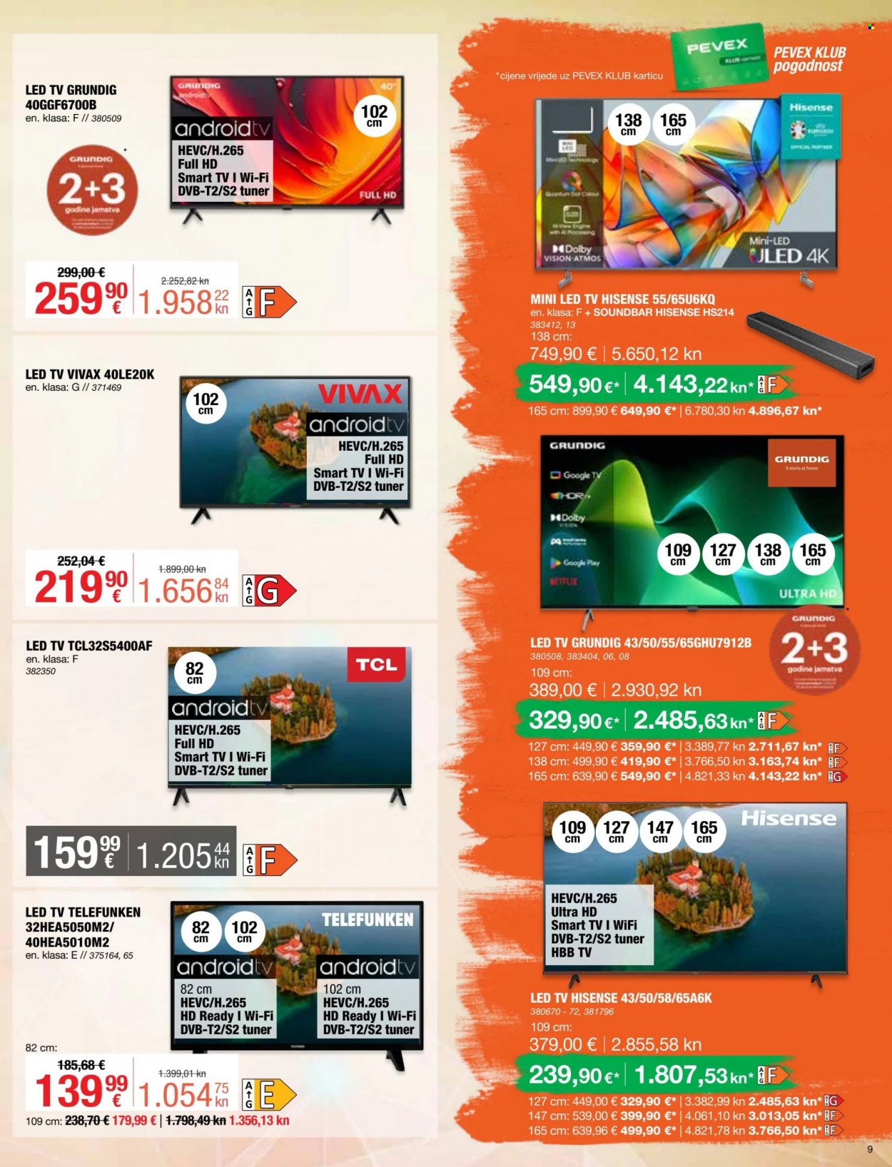 Pevex katalog - 26.10.2023. - 21.11.2023. Stranica 9