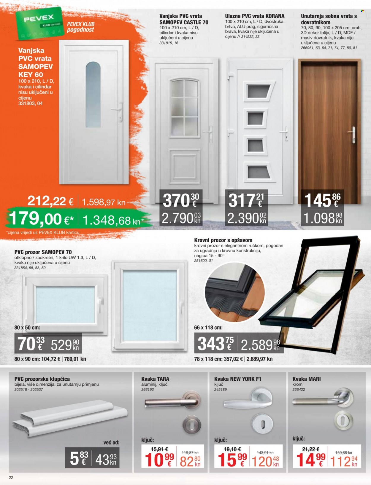 Pevex katalog - 26.10.2023. - 21.11.2023. Stranica 22