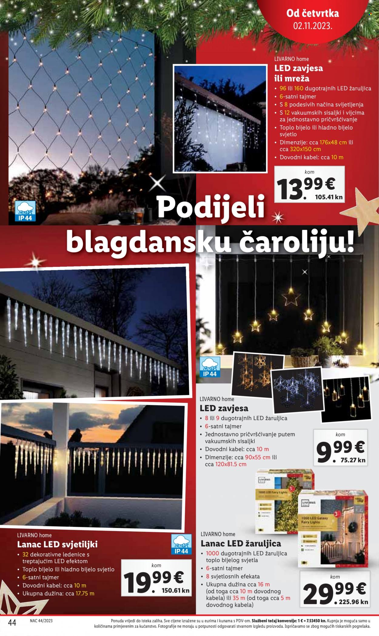 Lidl katalog - 30.10.2023. - 05.11.2023. Stranica 44