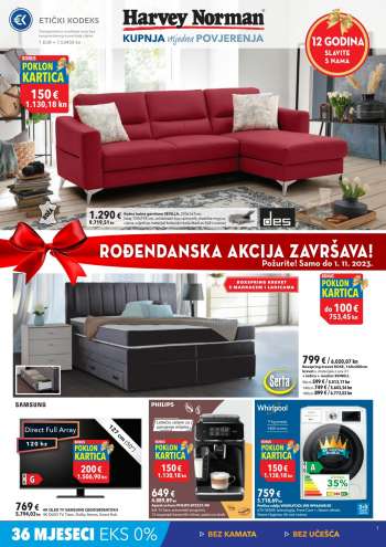 Harvey Norman katalog - 26.10.2023. - 01.11.2023.