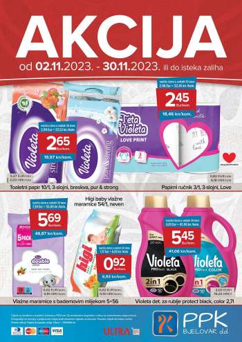 PPK Bjelovar katalog - 02.11.2023. - 30.11.2023.