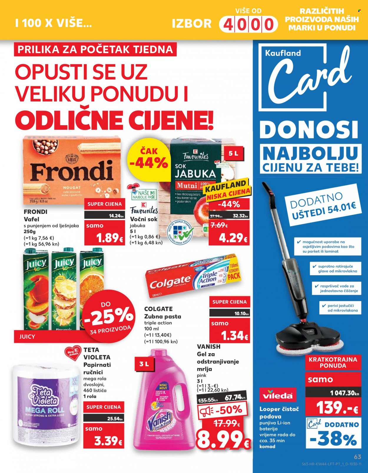 Kaufland katalog - 02.11.2023. - 07.11.2023. Stranica 63
