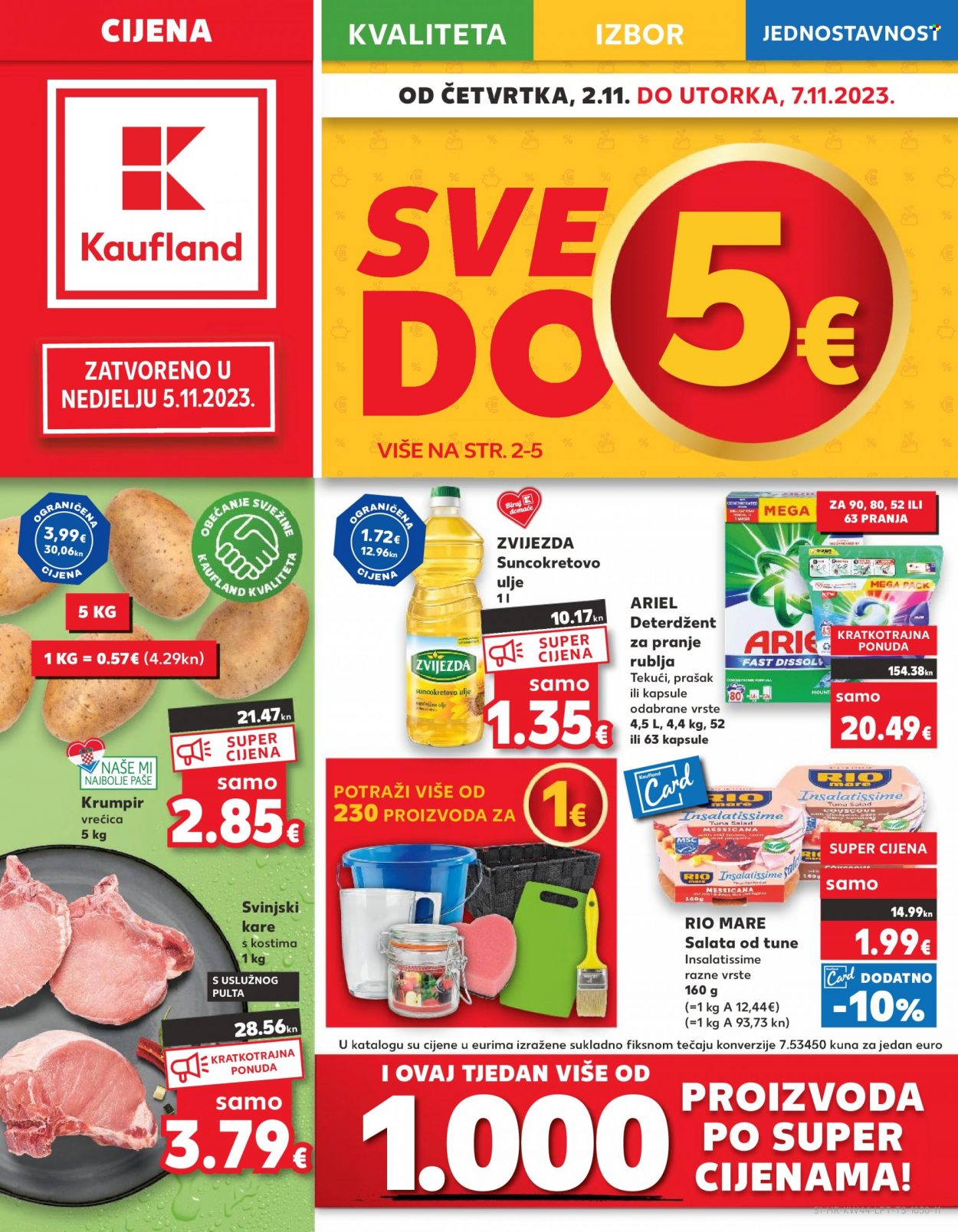 Kaufland katalog - 02.11.2023. - 07.11.2023. Stranica 1
