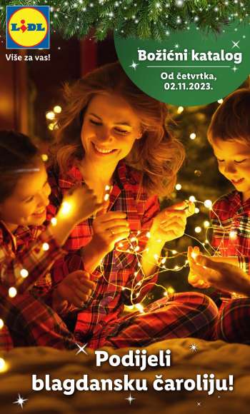 Lidl katalog - 02.11.2023. - 24.12.2023.