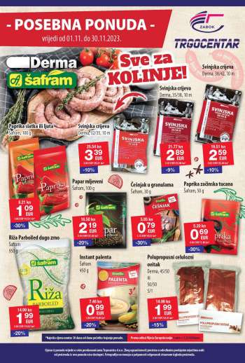 Trgocentar katalog - 01.11.2023. - 30.11.2023.