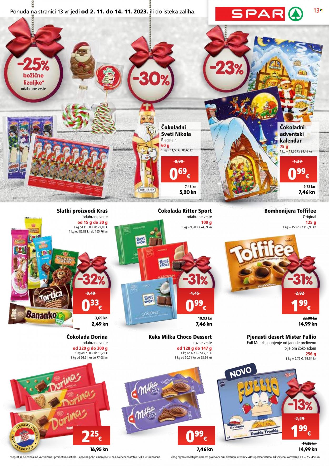 SPAR katalog - 02.11.2023. - 07.11.2023. Stranica 13