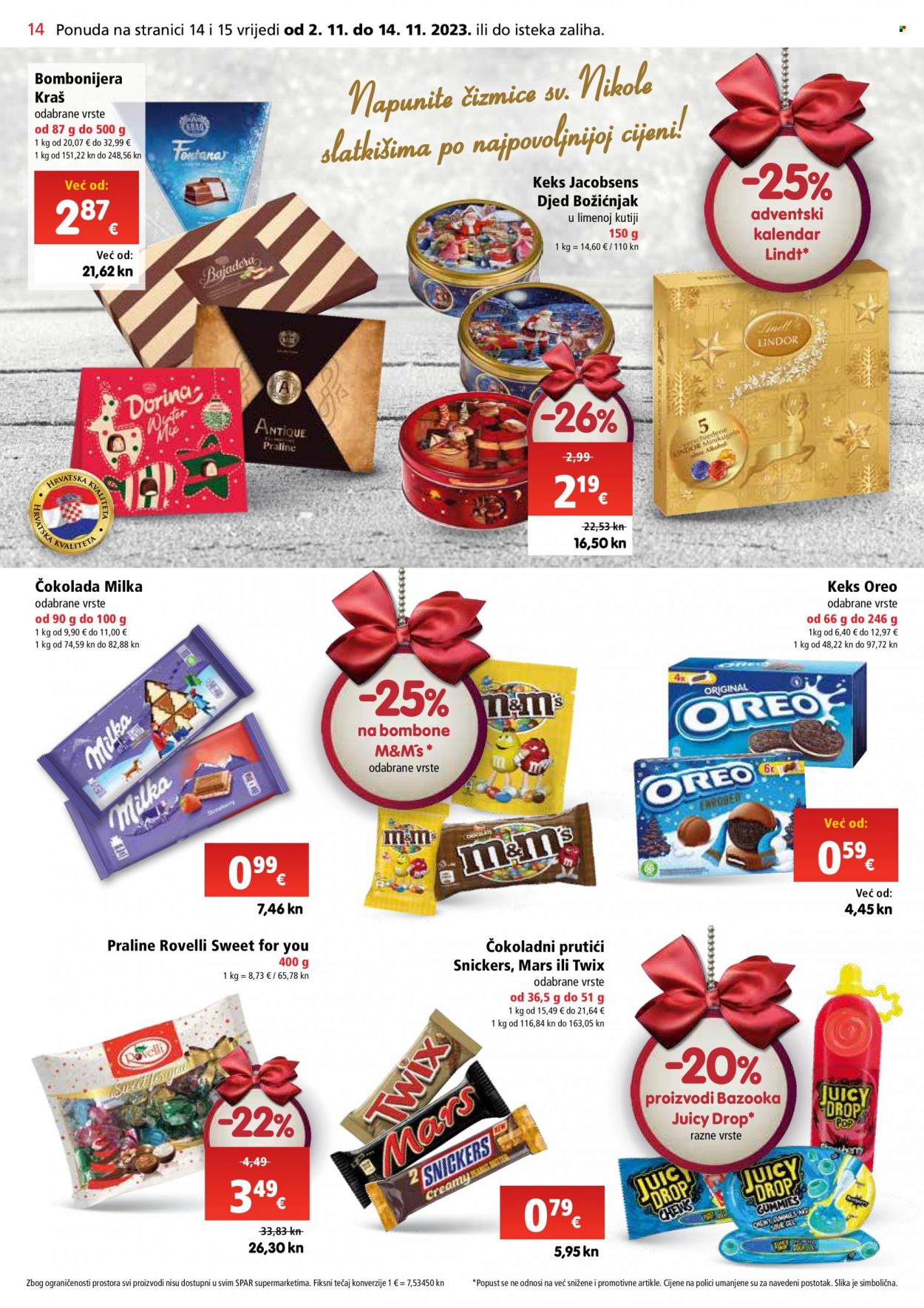 SPAR katalog - 02.11.2023. - 07.11.2023. Stranica 14