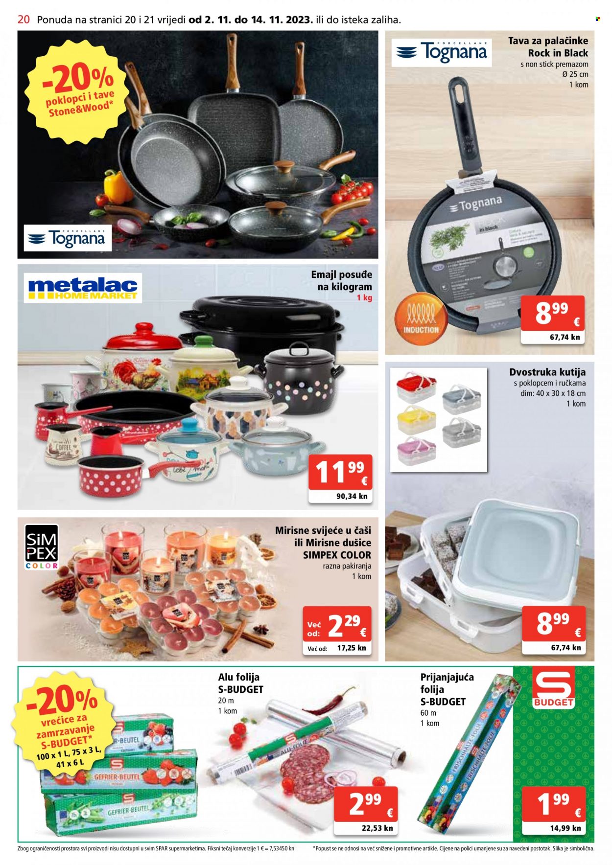 SPAR katalog - 02.11.2023. - 07.11.2023. Stranica 20