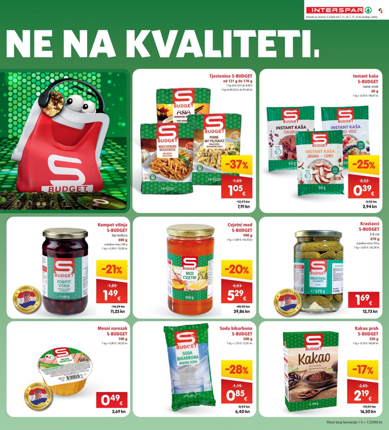 INTERSPAR katalog - 02.11.2023. - 07.11.2023. Stranica 3