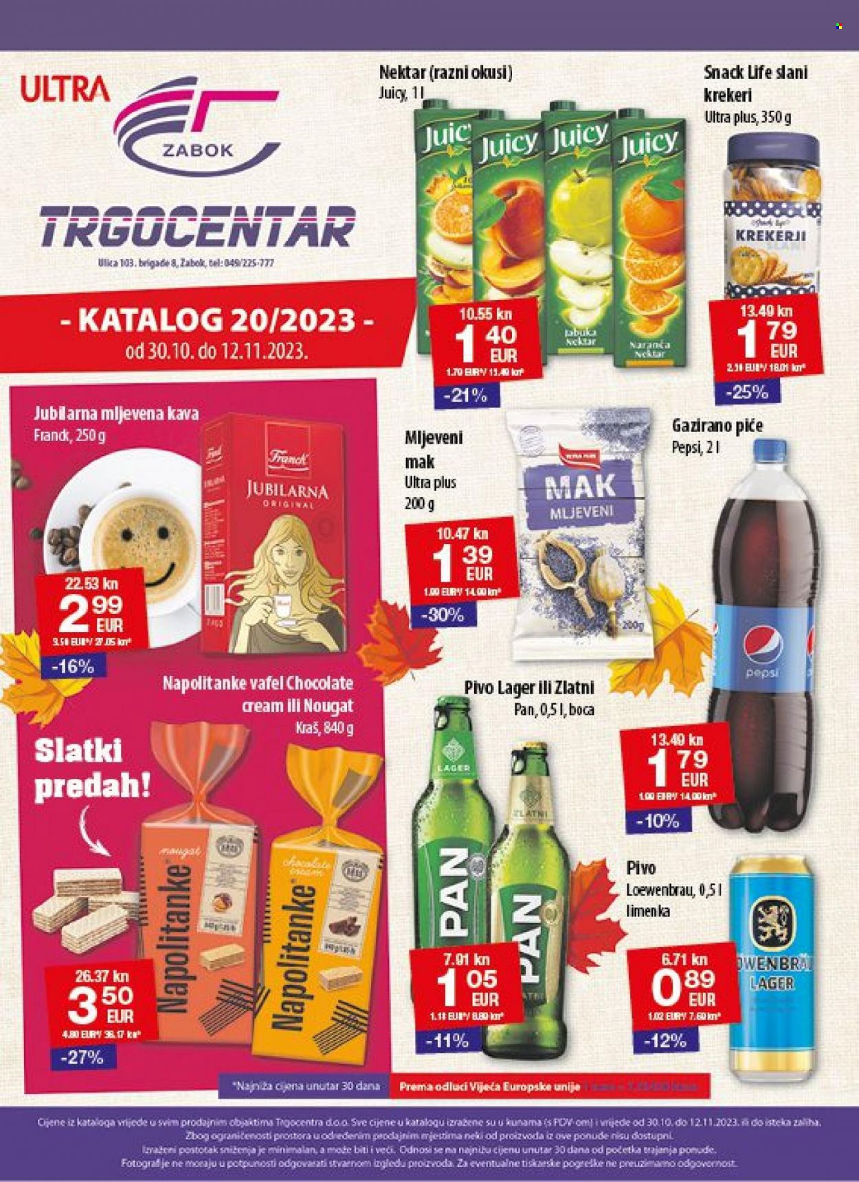 Trgocentar katalog - 30.10.2023. - 12.11.2023. Stranica 1