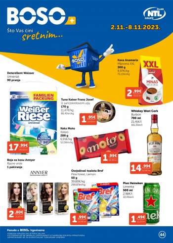 Boso katalog - 02.11.2023. - 08.11.2023.