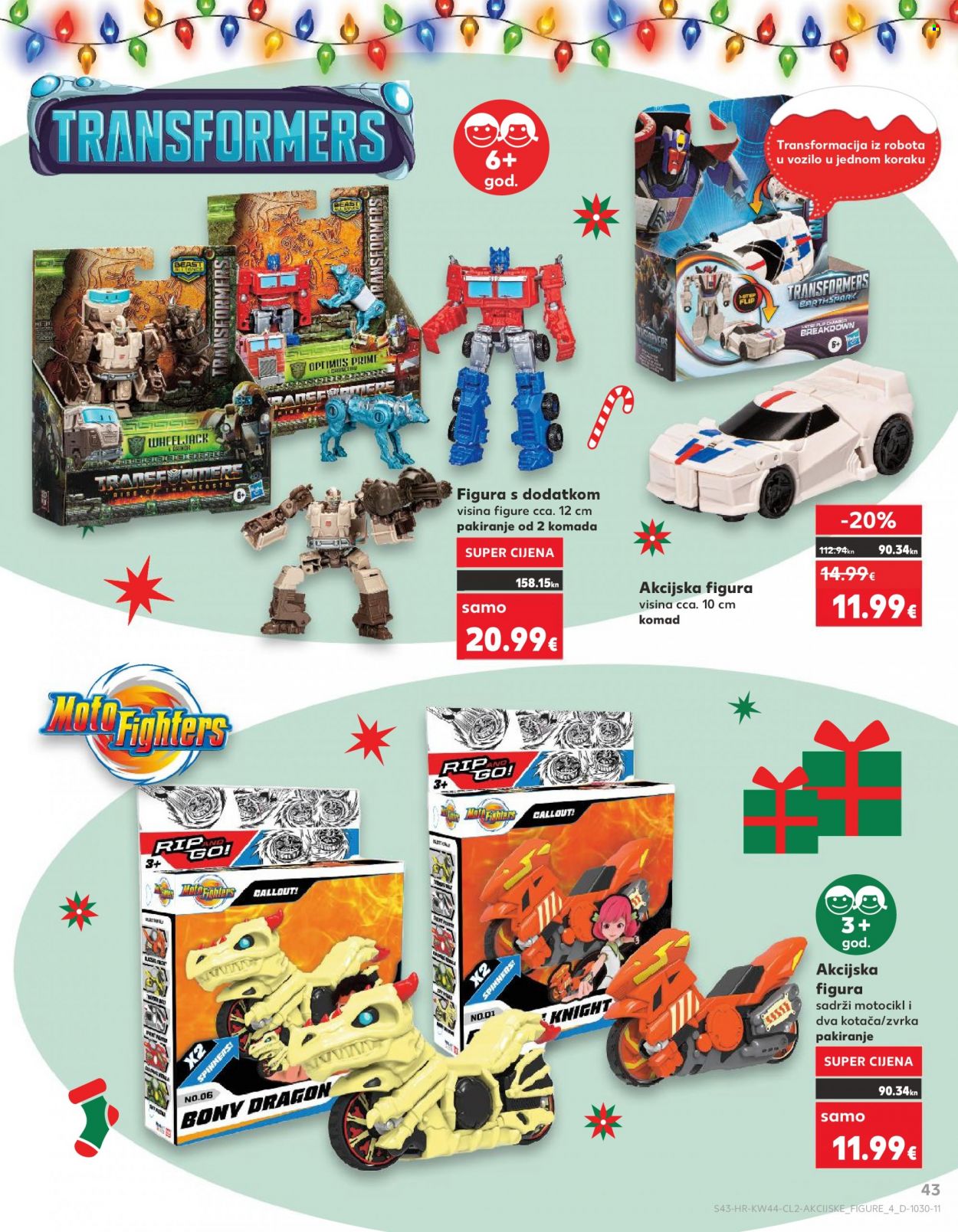 Kaufland katalog - 02.11.2023. - 24.12.2023. Stranica 43