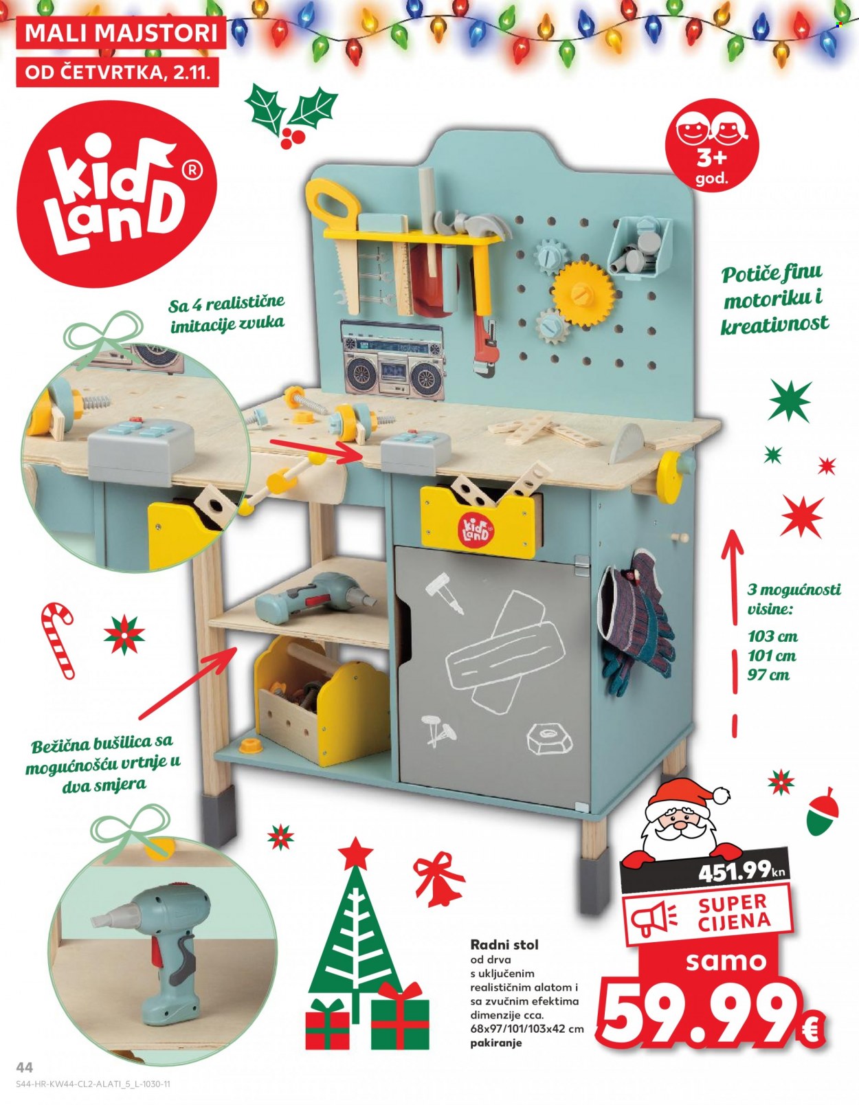 Kaufland katalog - 02.11.2023. - 24.12.2023. Stranica 44