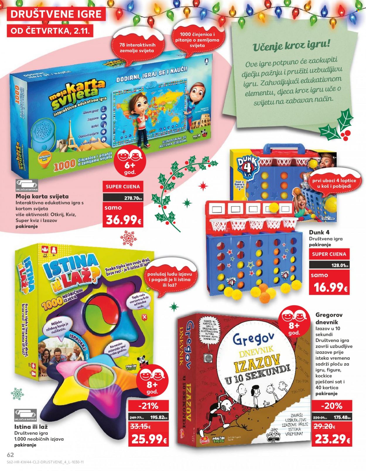 Kaufland katalog - 02.11.2023. - 24.12.2023. Stranica 62