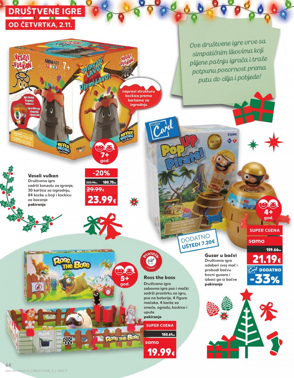 Kaufland katalog - 02.11.2023. - 24.12.2023. Stranica 64