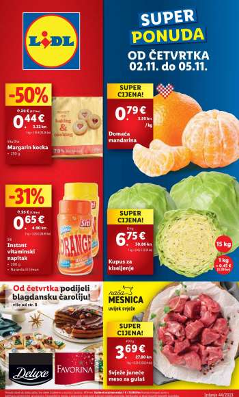 Lidl katalog - 02.11.2023. - 05.11.2023.