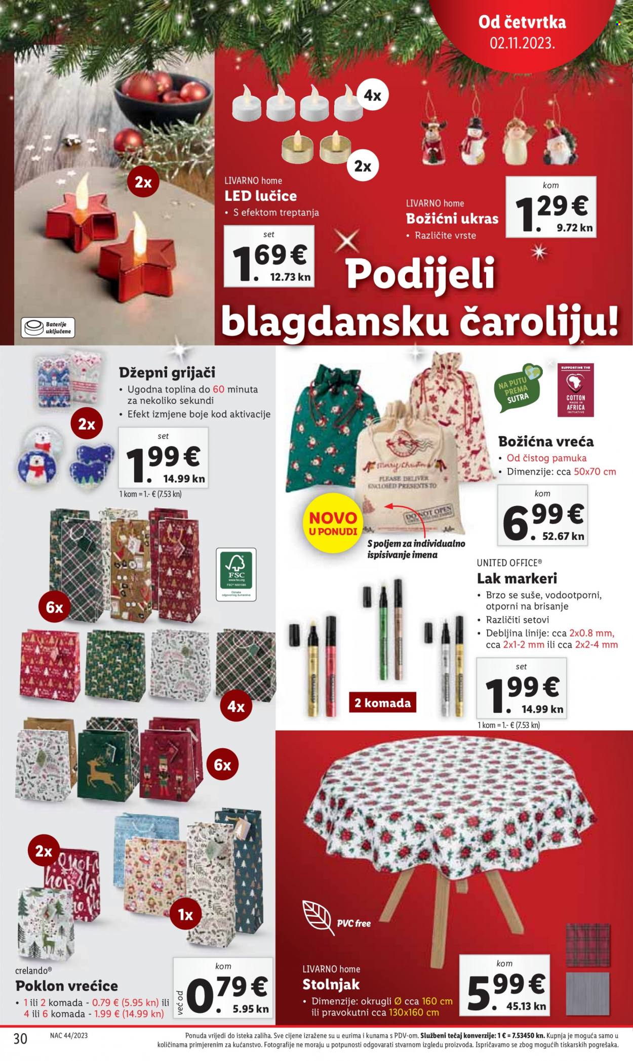 Lidl katalog - 02.11.2023. - 05.11.2023. Stranica 30