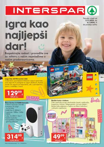 INTERSPAR katalog - 02.11.2023. - 06.01.2024.