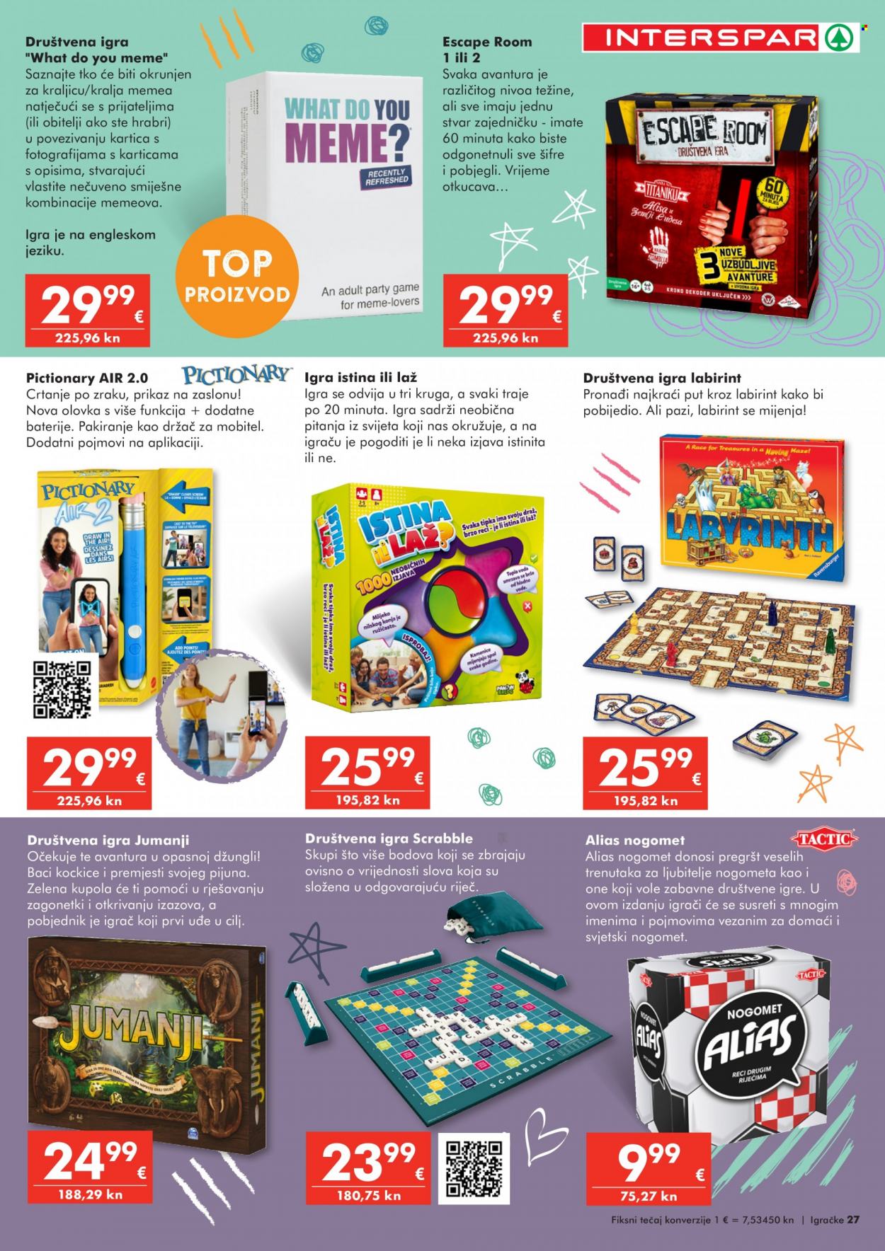 INTERSPAR katalog - 02.11.2023. - 06.01.2024. Stranica 27