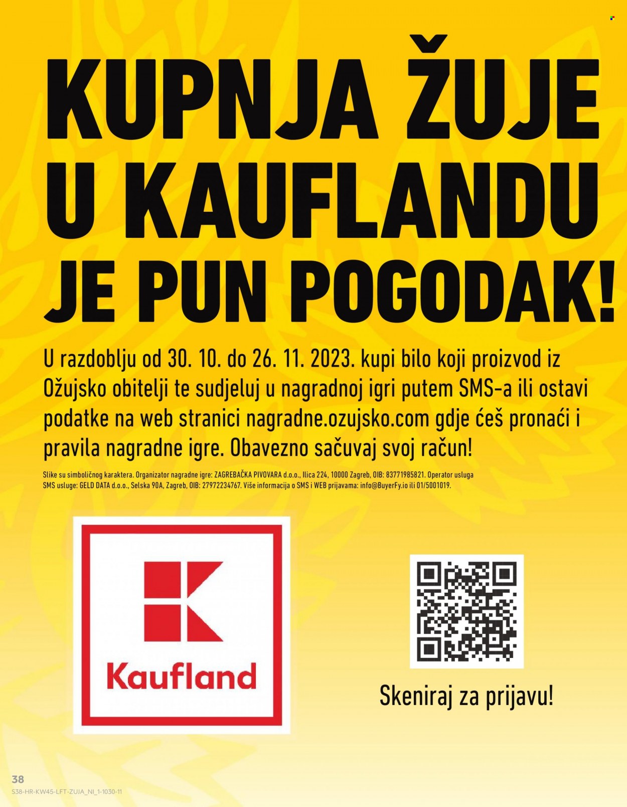 Kaufland katalog - 08.11.2023. - 14.11.2023. Stranica 38