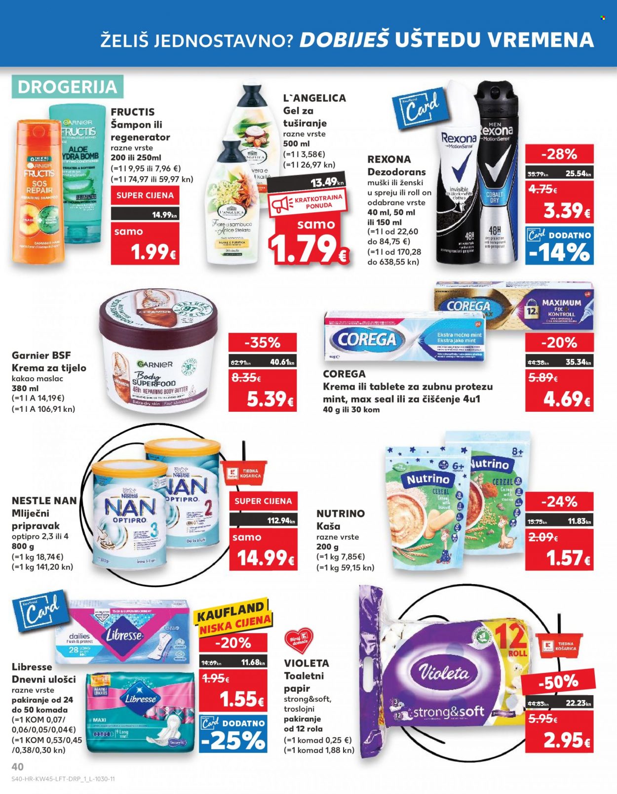 Kaufland katalog - 08.11.2023. - 14.11.2023. Stranica 40