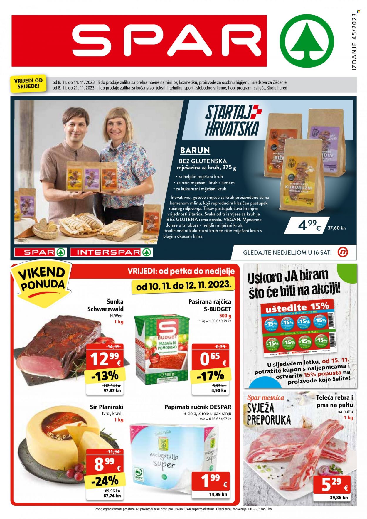 SPAR katalog - 08.11.2023. - 14.11.2023. Stranica 1