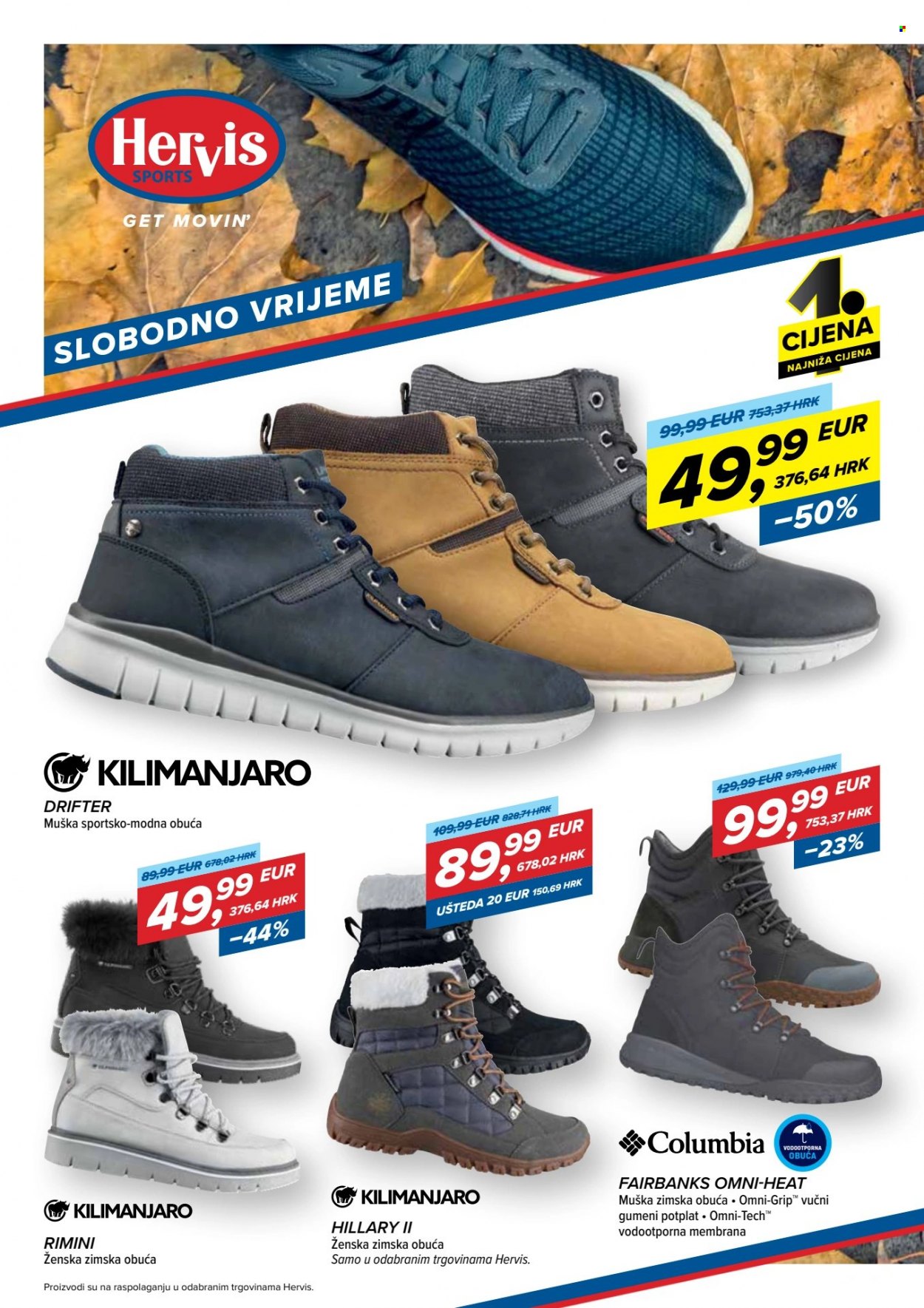 Hervis katalog - 08.11.2023. - 14.11.2023. Stranica 2