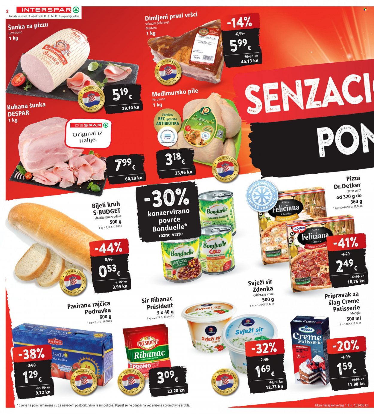 INTERSPAR katalog - 08.11.2023. - 14.11.2023. Stranica 2