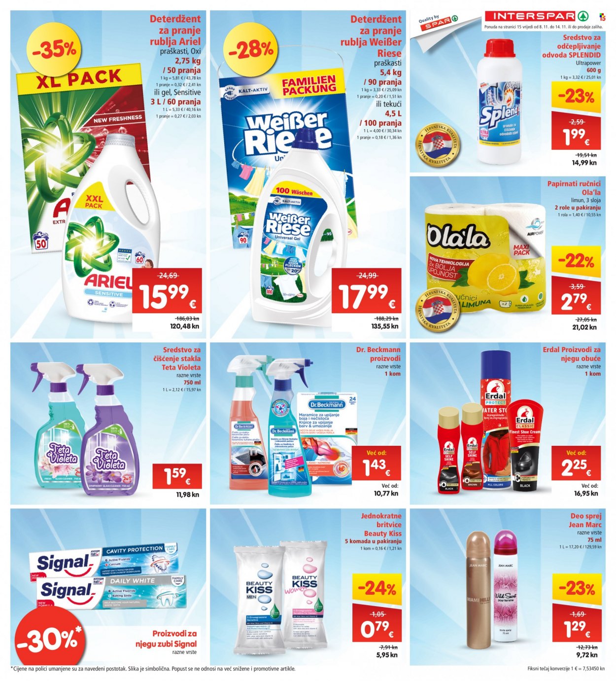 INTERSPAR katalog - 08.11.2023. - 14.11.2023. Stranica 15