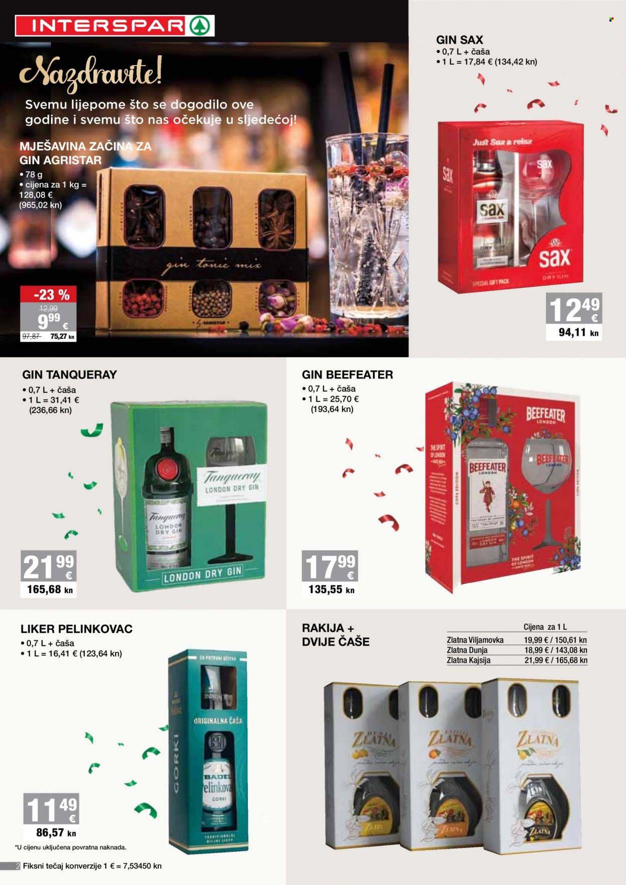 INTERSPAR katalog - 08.11.2023. - 06.01.2024. Stranica 2