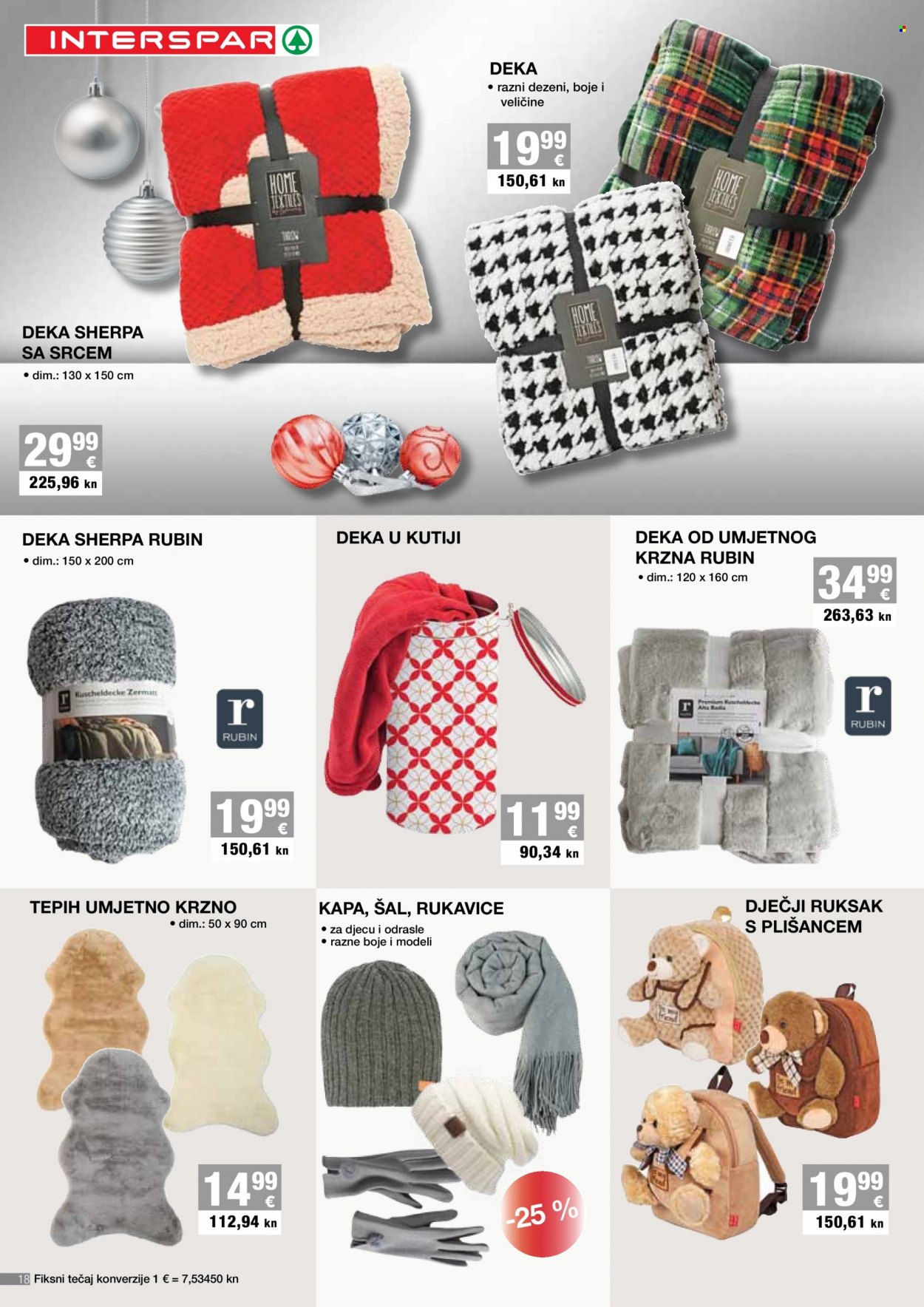 INTERSPAR katalog - 08.11.2023. - 06.01.2024. Stranica 18