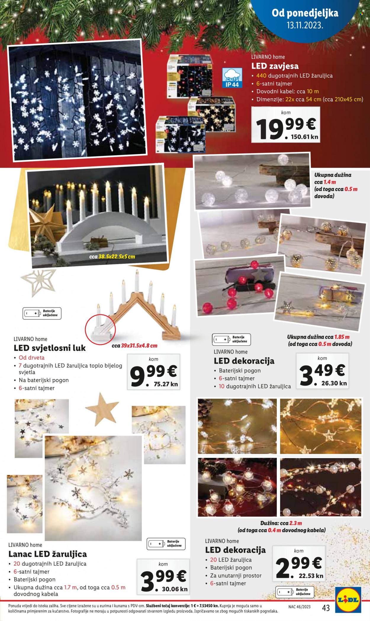 Lidl katalog - 13.11.2023. - 19.11.2023. Stranica 43