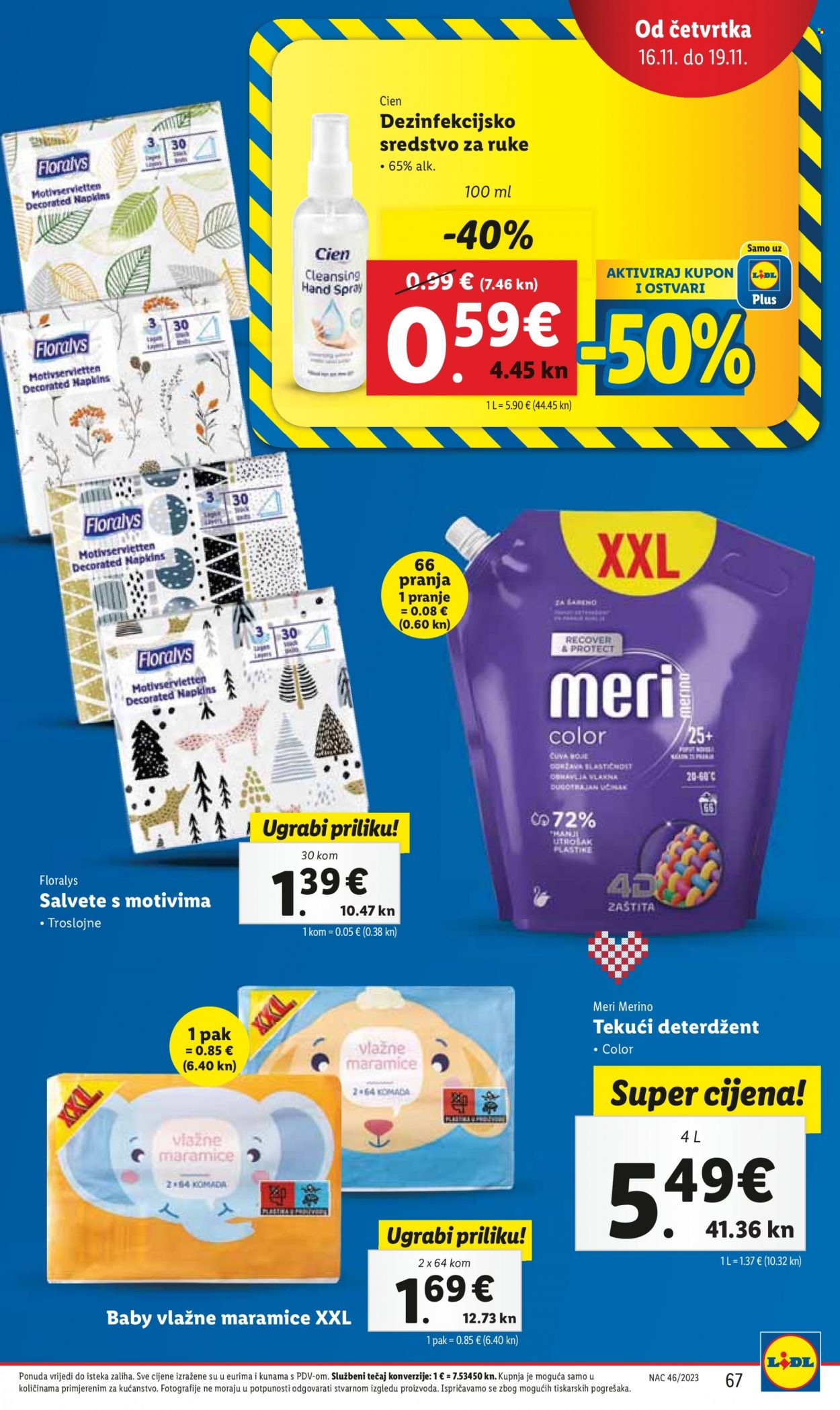 Lidl katalog - 13.11.2023. - 19.11.2023. Stranica 67