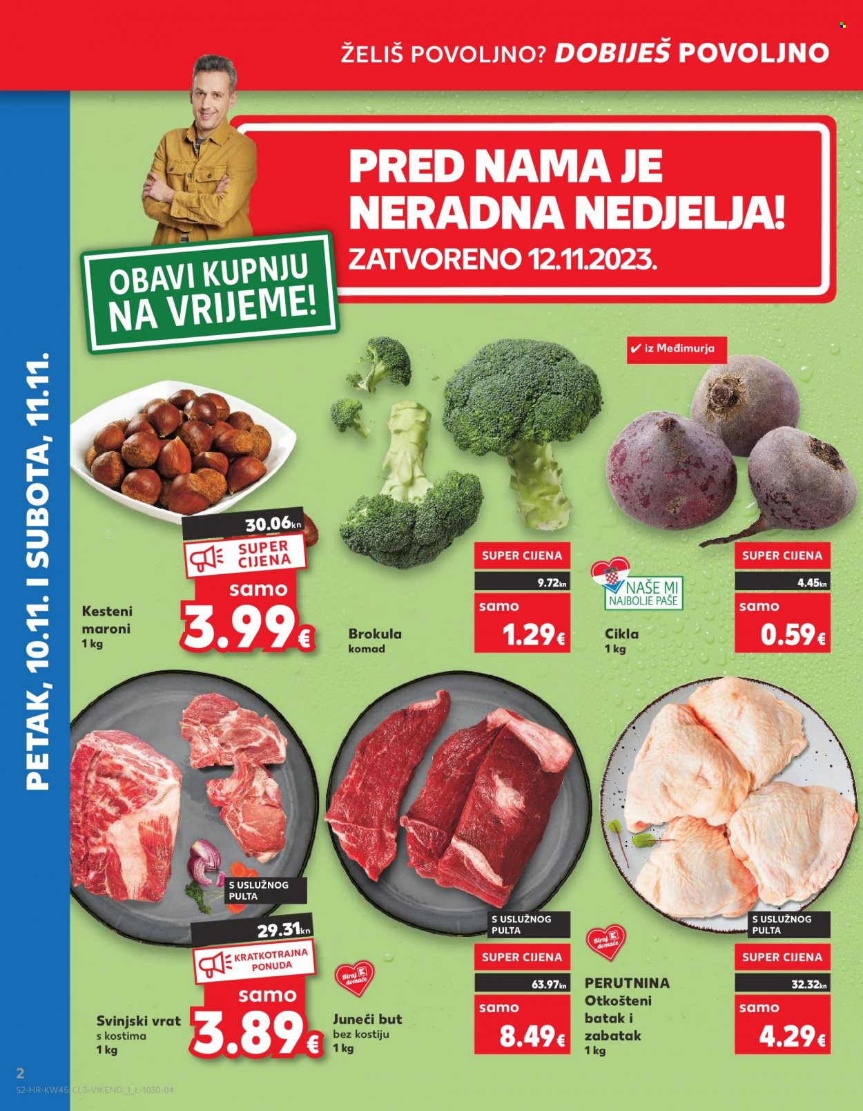 Kaufland katalog - 10.11.2023. - 11.11.2023. Stranica 2