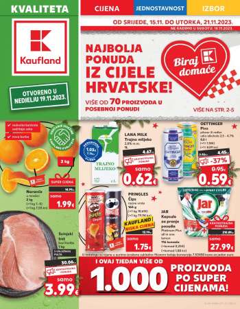 Kaufland katalog - 15.11.2023. - 21.11.2023.