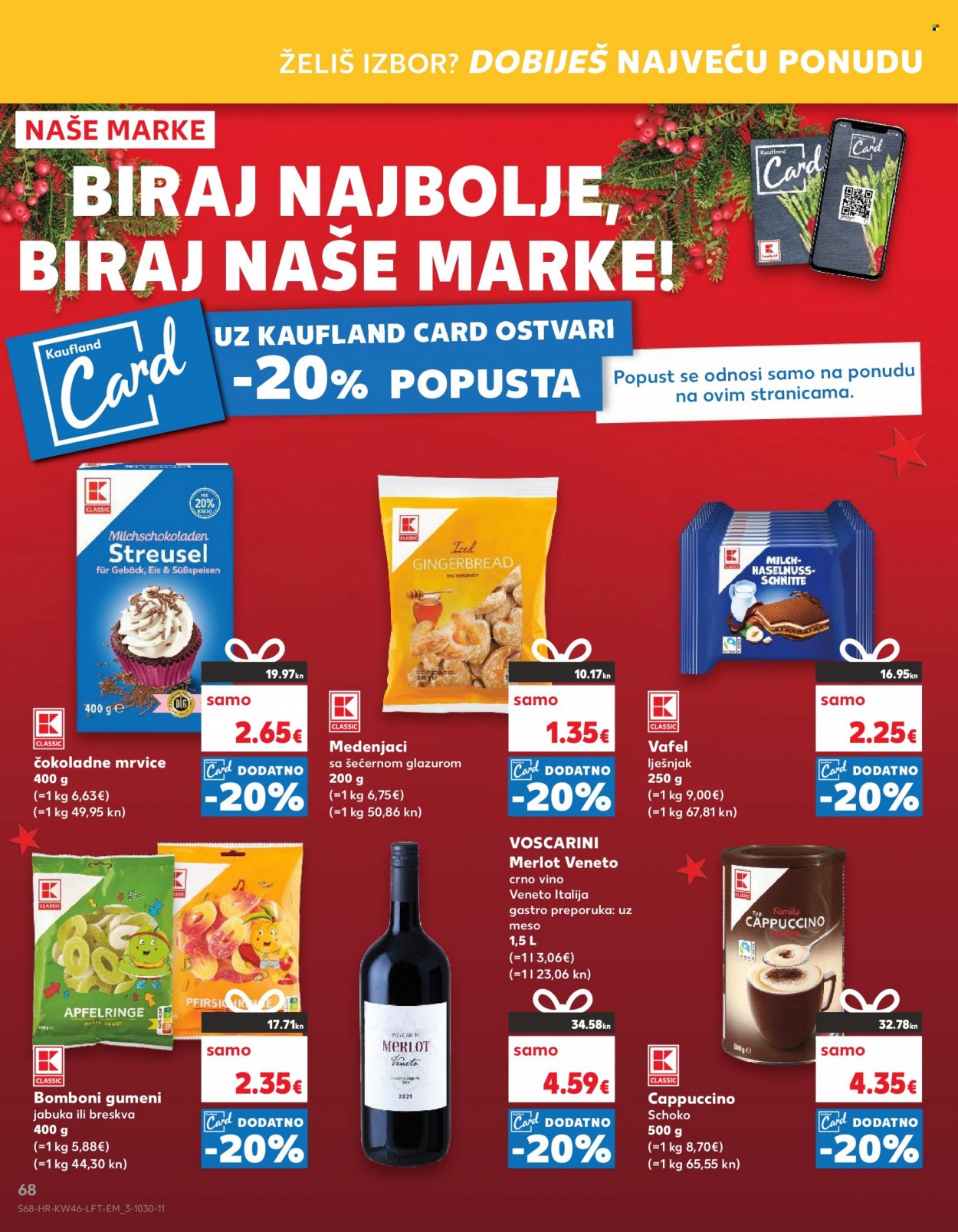 Kaufland katalog - 15.11.2023. - 21.11.2023. Stranica 68