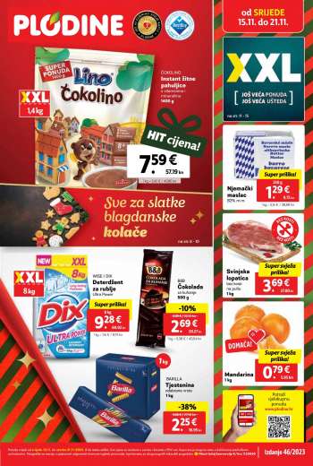 Plodine katalog - 15.11.2023. - 21.11.2023.