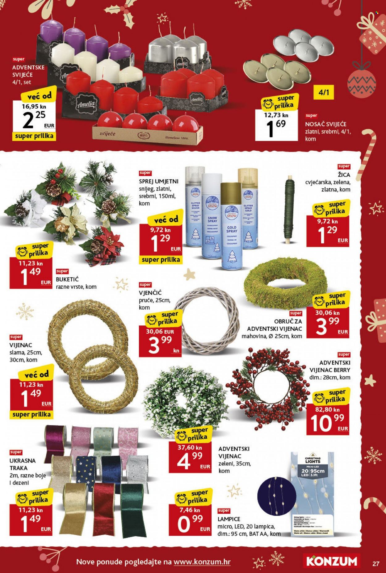Konzum katalog - 16.11.2023. - 22.11.2023. Stranica 27