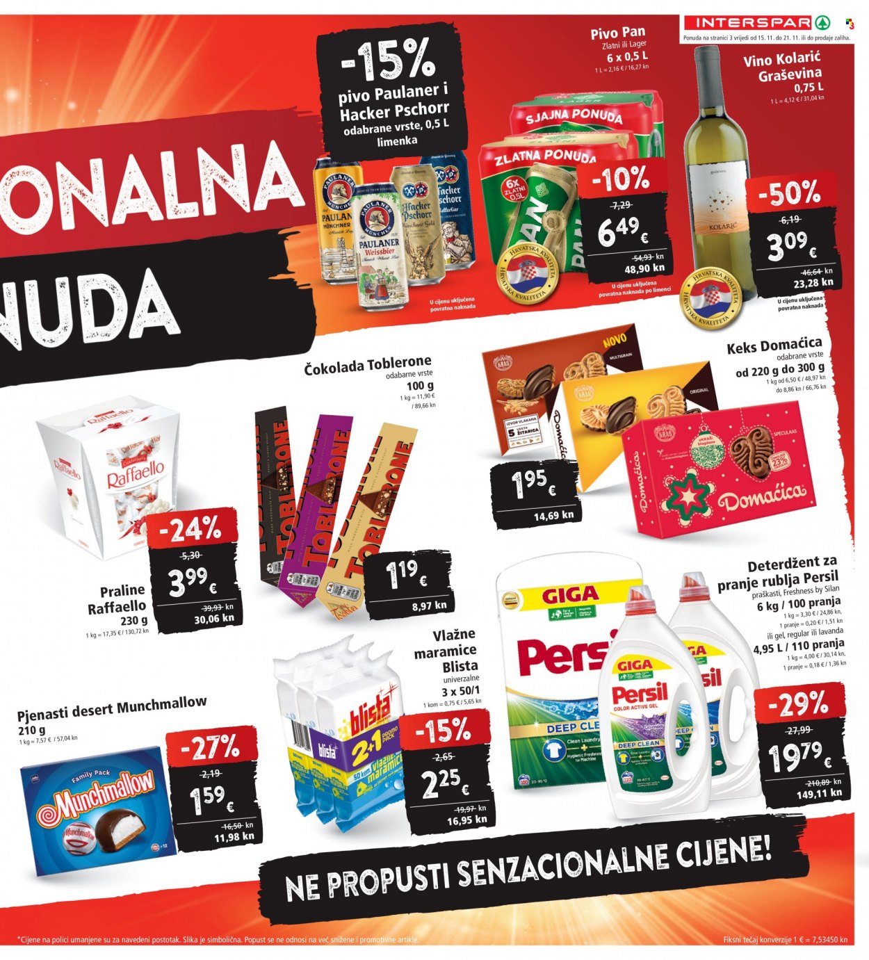 INTERSPAR katalog - 15.11.2023. - 21.11.2023. Stranica 3