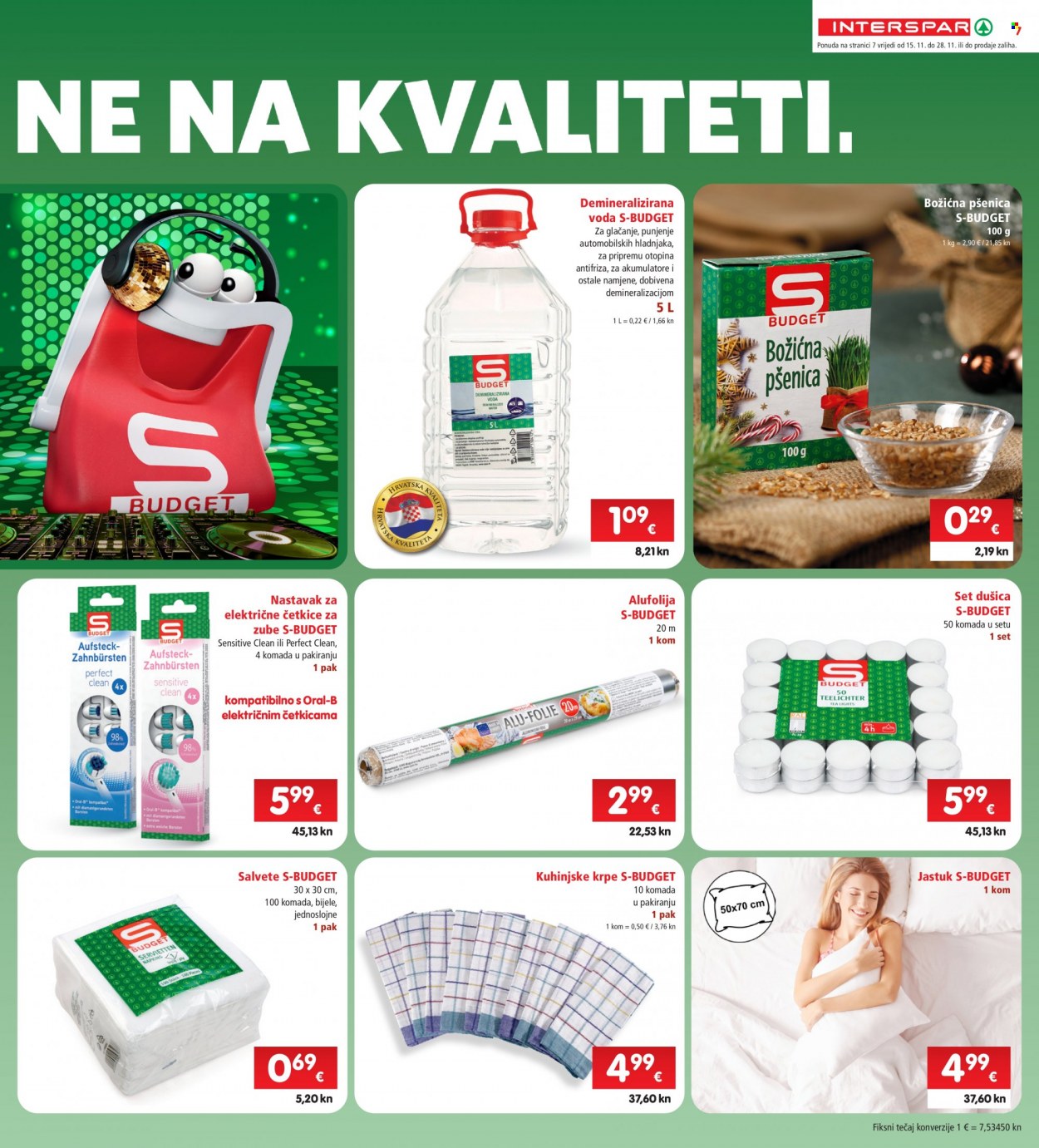 INTERSPAR katalog - 15.11.2023. - 21.11.2023. Stranica 7