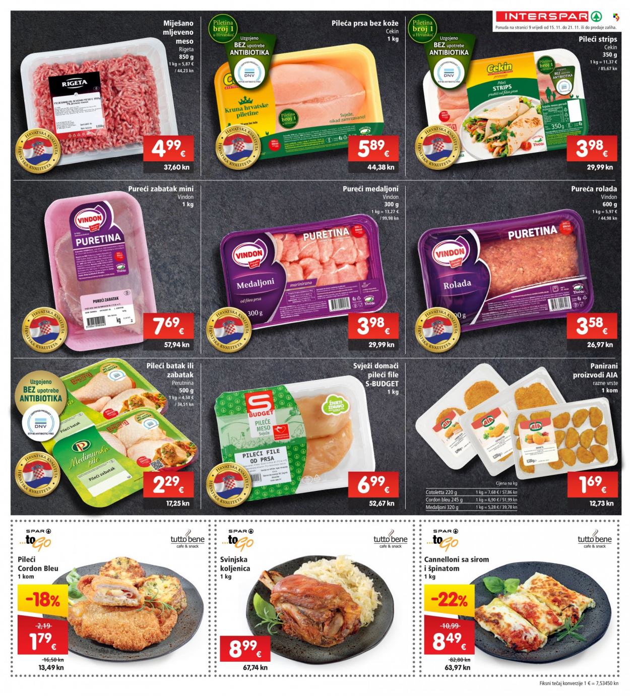 INTERSPAR katalog - 15.11.2023. - 21.11.2023. Stranica 9