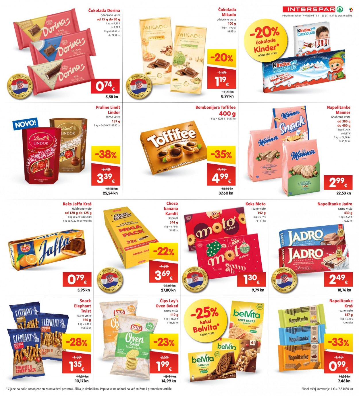 INTERSPAR katalog - 15.11.2023. - 21.11.2023. Stranica 17