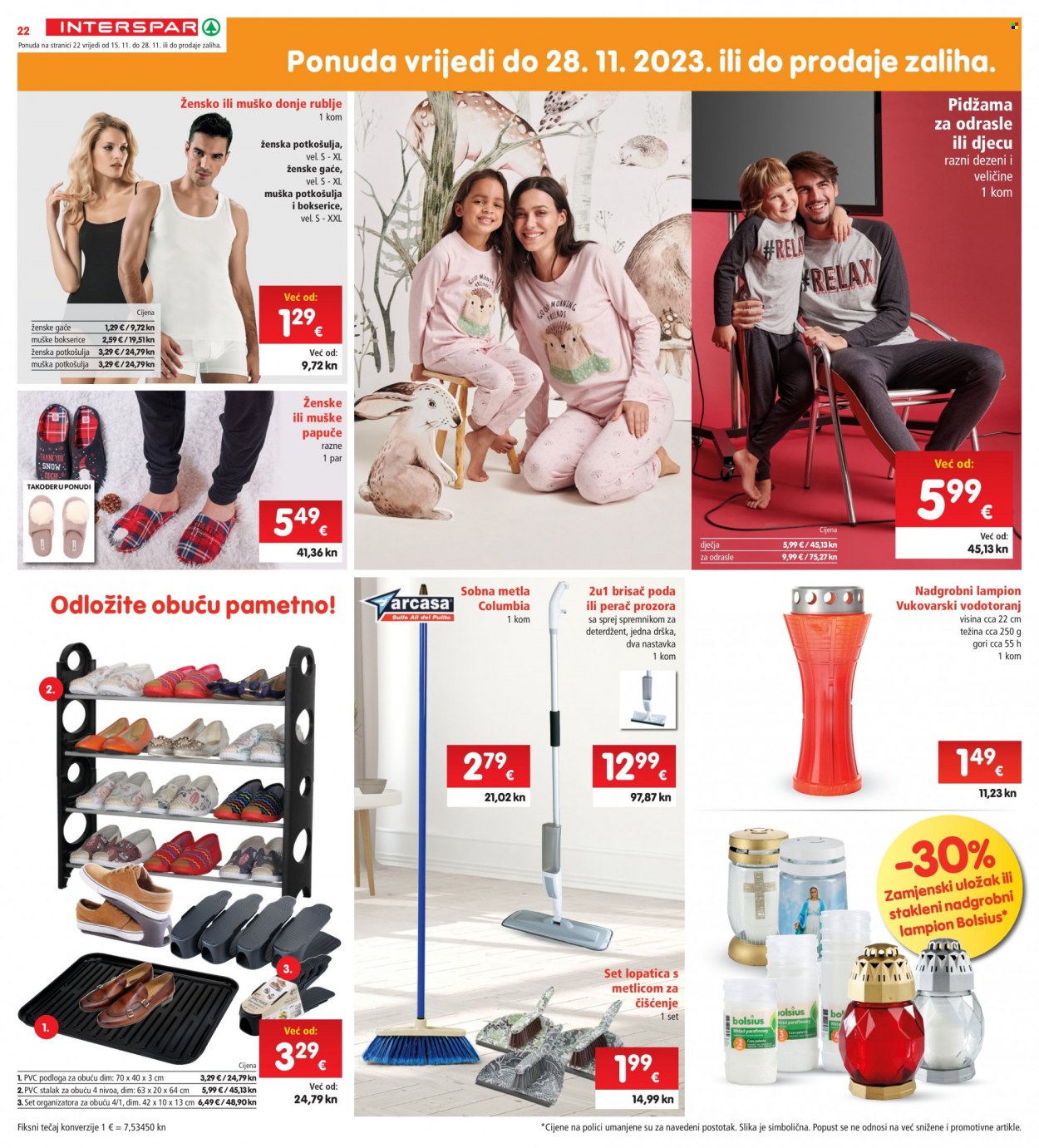INTERSPAR katalog - 15.11.2023. - 21.11.2023. Stranica 22