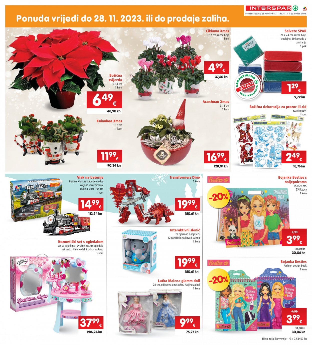 INTERSPAR katalog - 15.11.2023. - 21.11.2023. Stranica 23