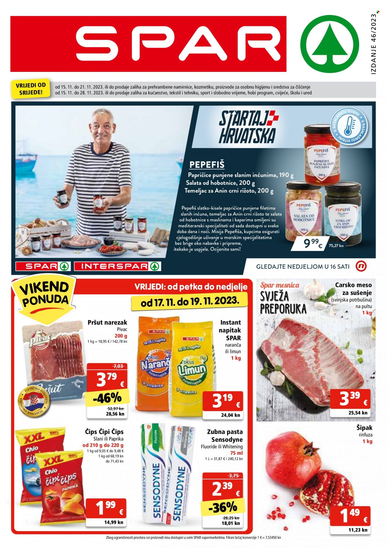 SPAR katalog - 15.11.2023. - 21.11.2023. Stranica 1