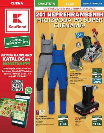 Kaufland katalog - 15.11.2023. - 21.11.2023.